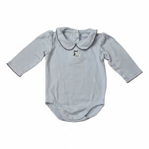 Janie and Jack Blue Bird Peter Pan Collar Bodysuit 3-6M  2010 Collection